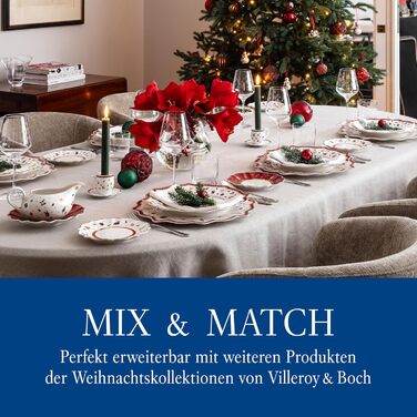 Набір з 3 різдвяних банок для печива, білий Winter Collage Villeroy & Boch
