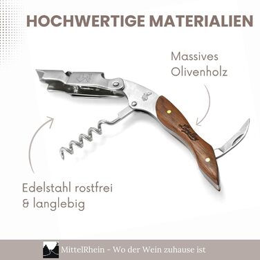 Професійний сомельє-ніж 3-в-1 LEONARDINO