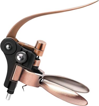 Профессиональный штопор с эргономичной ручкой бронзовый jiingekk