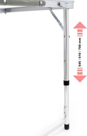 Складной кемпинговый стол 120 x 60 x 70 см Toboli