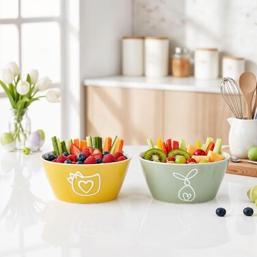 Набір із 2 мисок для пластівців 450 мл levandeo