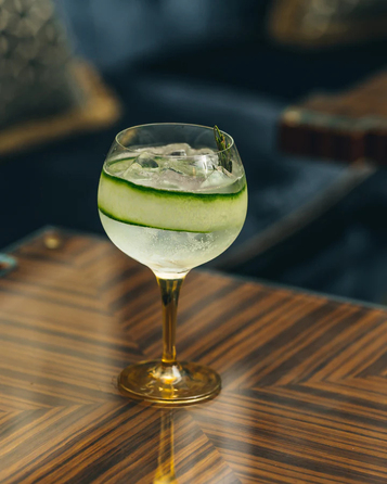 Келих для коктейлю 600 мл, Crystal Gin Balloon Amber, Urbanbar (Урбанбар)