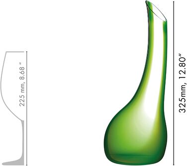 Декантер 1,2 л, зеленый Cornetto Confetti RIEDEL