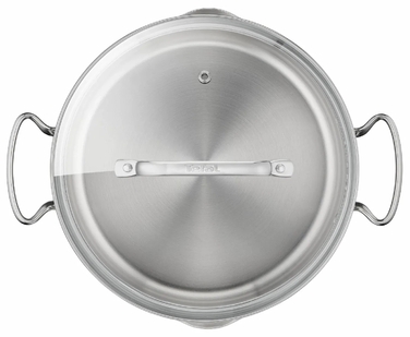 Tefal Каструля DUETTO+, 1.5л, з кришкою, нержавюча сталь, скло