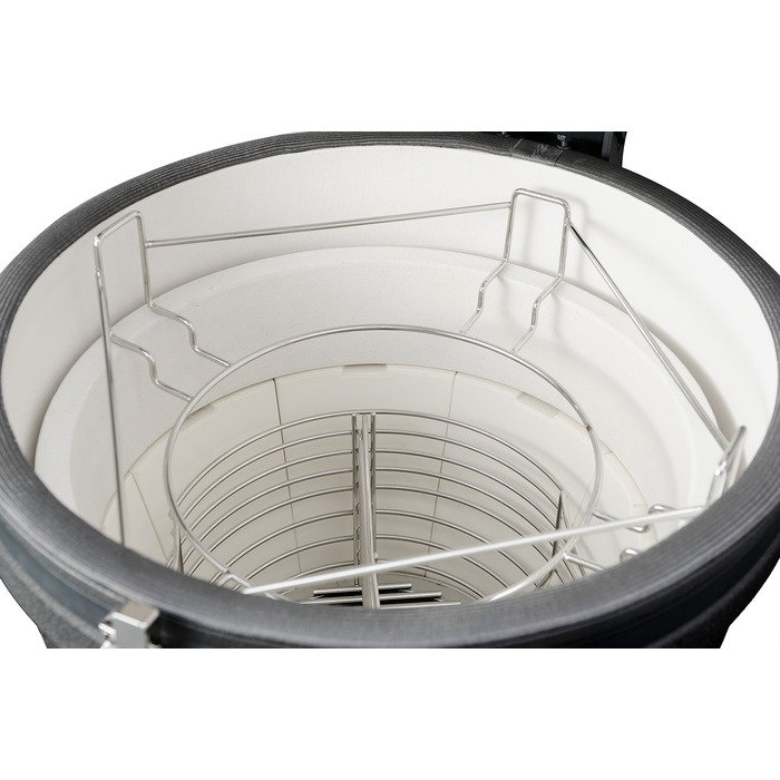 Керамический угольный гриль Kamado L 5 в 1 с системой BBQ Block Fire GRILLI 749777 Код: 012008