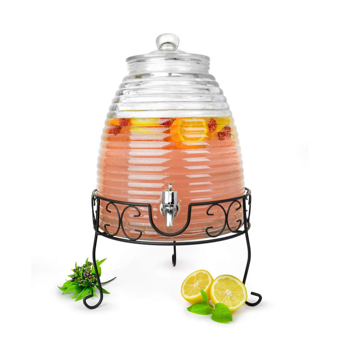 Диспенсер з металевим краном та підставкою 9 л Sendez