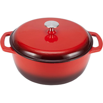 Круглая эмалированная чугунная форма для запекания 6.9 л Kitchen-Profi Basics