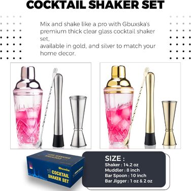 Набор для приготовления коктейлей Gbuxska