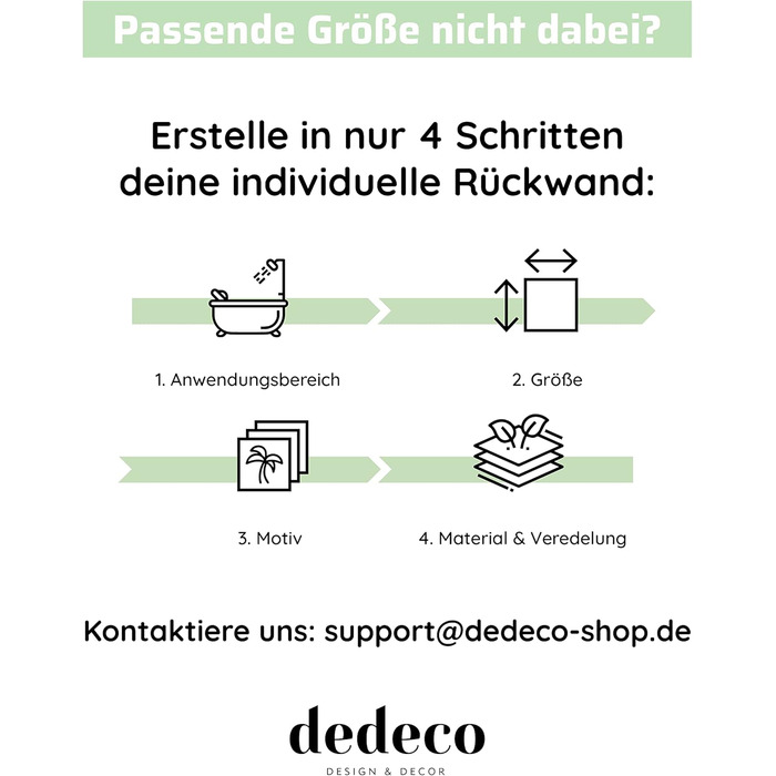 Брызкозащитный экран для кухонной стены 240 x 60 см dedeco