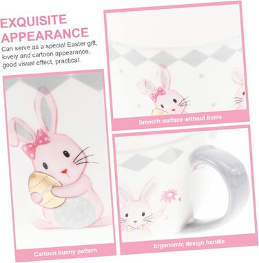 Керамічна миска з малюнком кролика 450 мл Abaodam