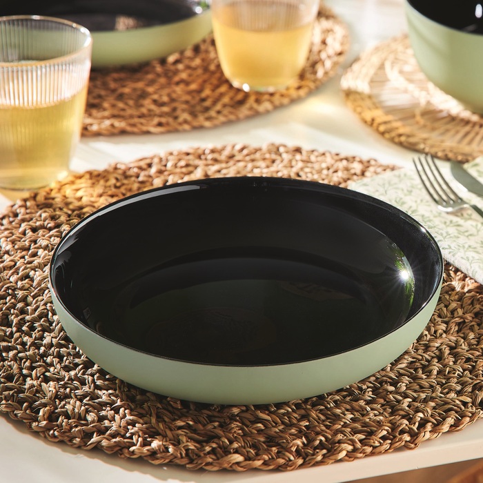 Блюдо Luminarc Black Grey, 21 см (6788159)