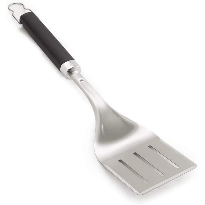 Набор для гриля Weber Stephen 6645, 2 предмета, нержавеющая сталь, черный (лопатка и щипцы)