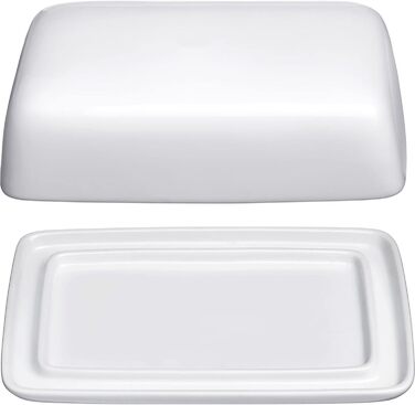 Маслянка Westmark - Ідеально підходить для сервірування та зберігання - Можна мити в посудомийній машині - Спеціальний рельєф для надійного захоплення (керамічний, одинарний)