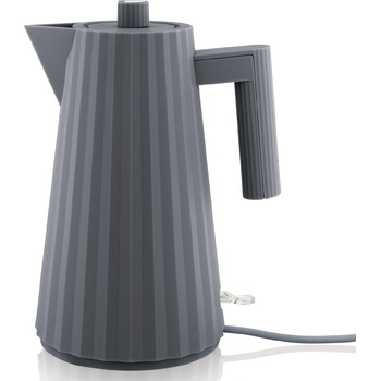 Електричний чайник 1,7 л сірий Plissé Alessi