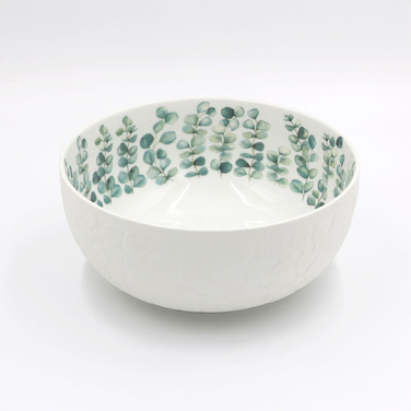 Миска для салата La Porcellana Bianca SEMPREVERDE, фарфор, диам. 23 см