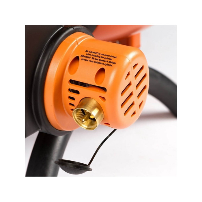 КОМПЛЕКТ Портативный переносной газовый гриль O-GRILL 500, серебро+шланг в подарок! Код: 013369