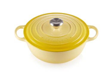 Чавунна каструля Le Creuset Signature La Marmite, 26 см, 4,1 л, Citrus