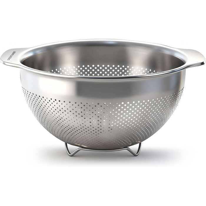 Кухонний друшляк-сито з 2 ручками 25 см Greentainer