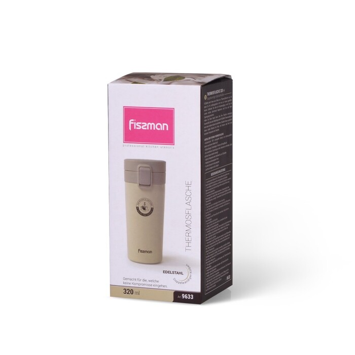 Термокружка для чая и кофе Fissman 320 мл (9633)