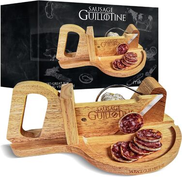 Слайсер для ковбас дерев'яний Sausage Guillotine Mikamax