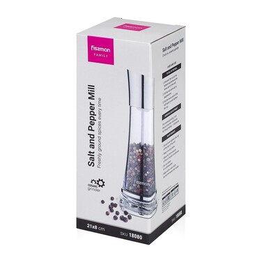 Млин для солі та перцю Fissman 21x8 см  (18080)