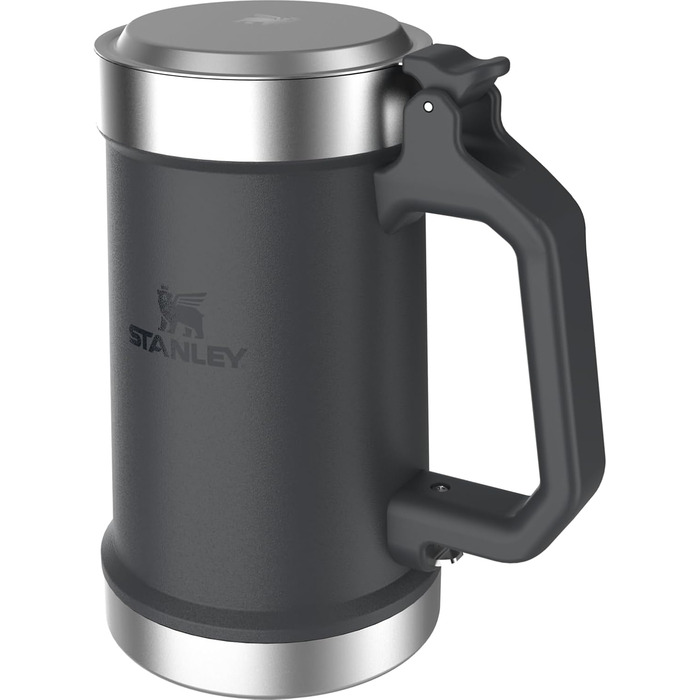 Термокухоль для пива 680 мл чорний STANLEY