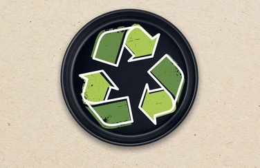 Tefal Форма для запікання La Recyclee, кругла, 26см, алюміній, чорний