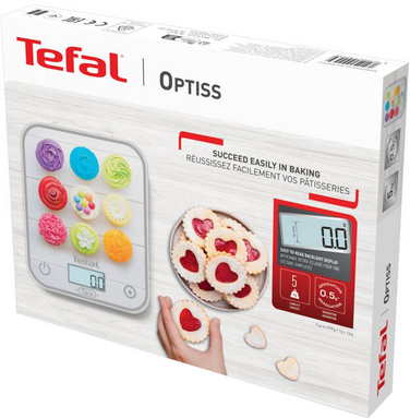 Весы кухонные Tefal BC50D4V0 Optiss Cake Pops (7048001)