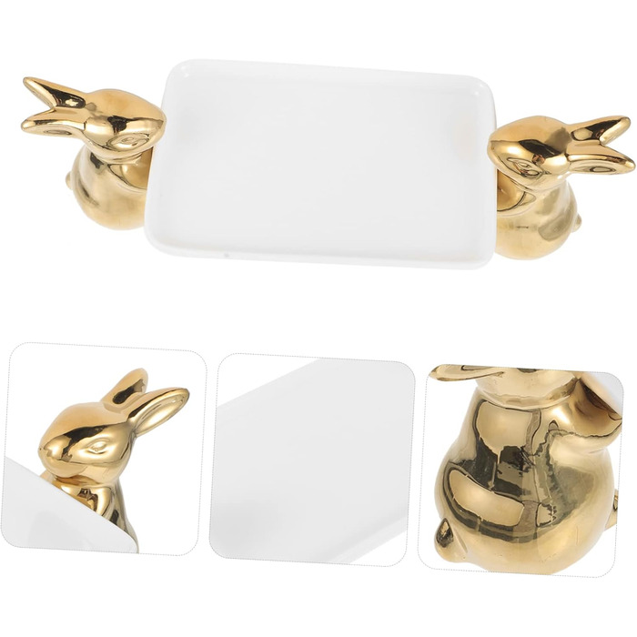 Керамічна сервірувальна таця 31 х 10 см Hohopeti