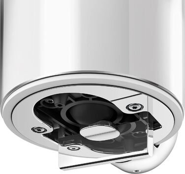 Дозатор лосьона металлический, хромированный, многоразовая емкость ок. 140 мл, дозатор мыла для ванной комнаты и гостевого туалета, вкл. крепление, настенное крепление, Reva