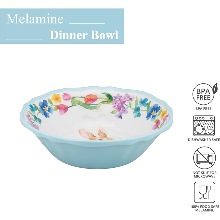 Набір меламінових мисок 6 шт для Великодня UP