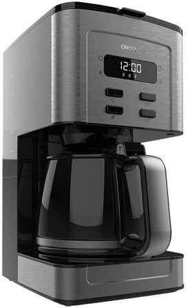 Кофеварка капельная 800 Вт, 1,3 л черная Coffee 56 Time Cecotec