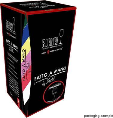 Келих для червоного вина Каберне Совіньйон 834 мл, чорна основа Performance Fatto a Mano Riedel