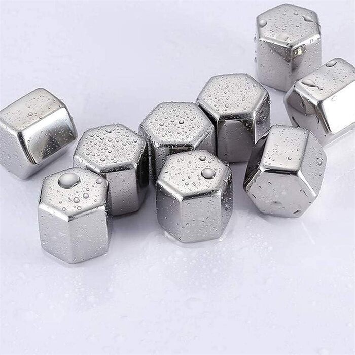 Набір охолоджуючих каменів для віскі з нержавіючої сталі Ulalaza