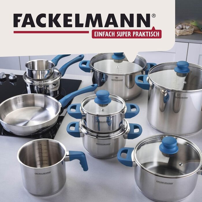 Сковорода 24 см, синий Essential Fackelmann
