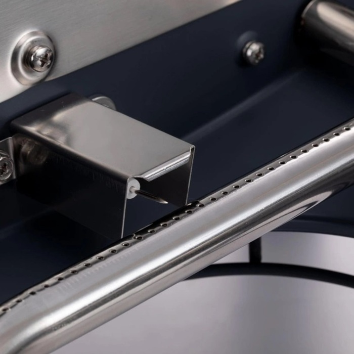 КОМПЛЕКТ Портативний переносний газовий гриль O-GRILL 600T, кремовий + шланг в подарунок! Код: 013370