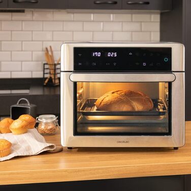 Аэрофритюрница 1600 Вт 30 л, сталь Bake&Fry 3000 Touch Cecotec