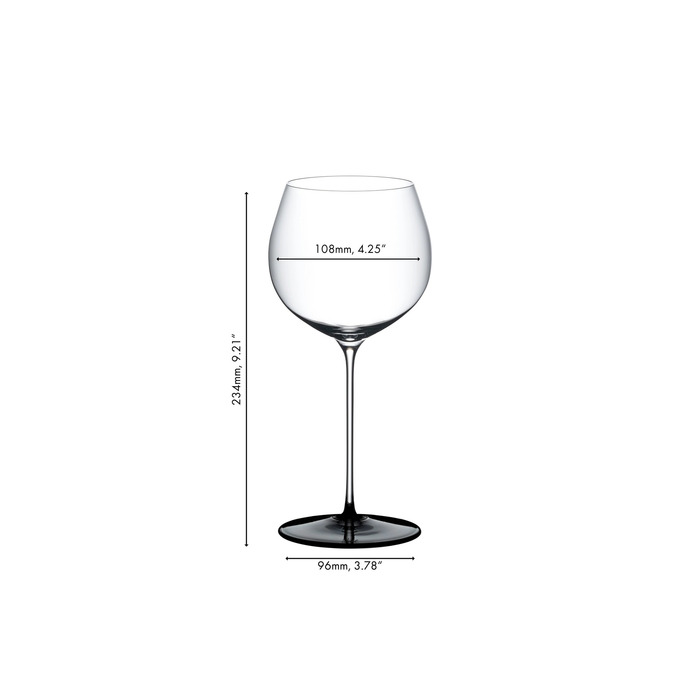 Бокал для белого вина Шардоне 660 мл, Fatto A Mano Black Tie Riedel