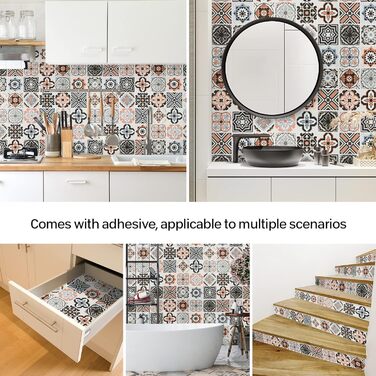 Кухонный фартук от брызг 500 х 60 см seonta