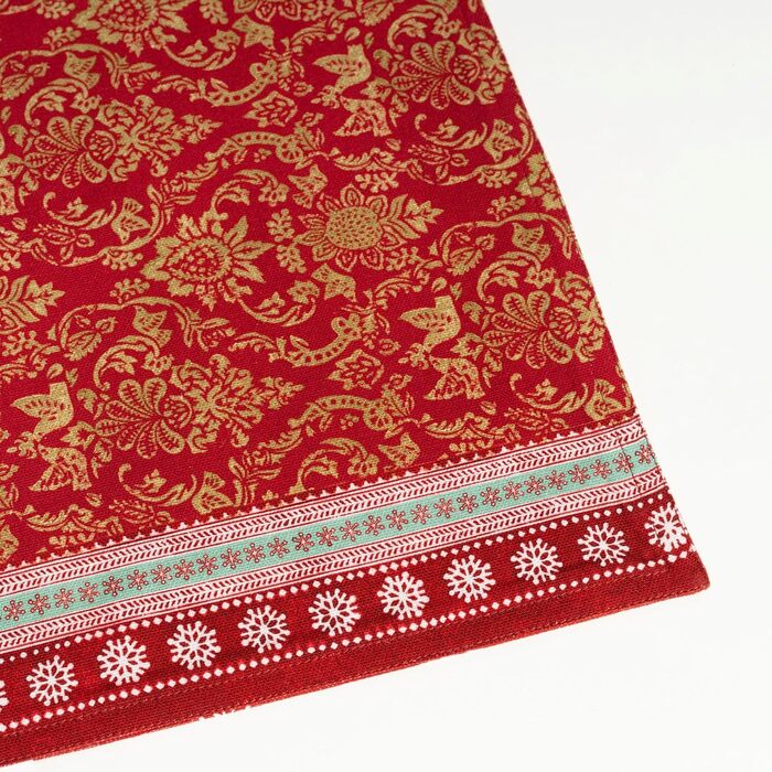 Бавовняні килимки для серветок, набір з 4 шт. , декоративні килимки для серветок, пасхальні килимки, що миються, для свят, вечерь, весни, літа (33 см x 48 см) (031 - Софія), 39Hermine 100