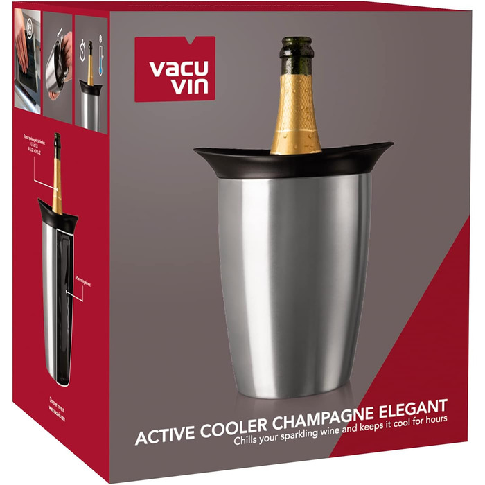 Охладитель для шампанского Elegant Vacu Vin