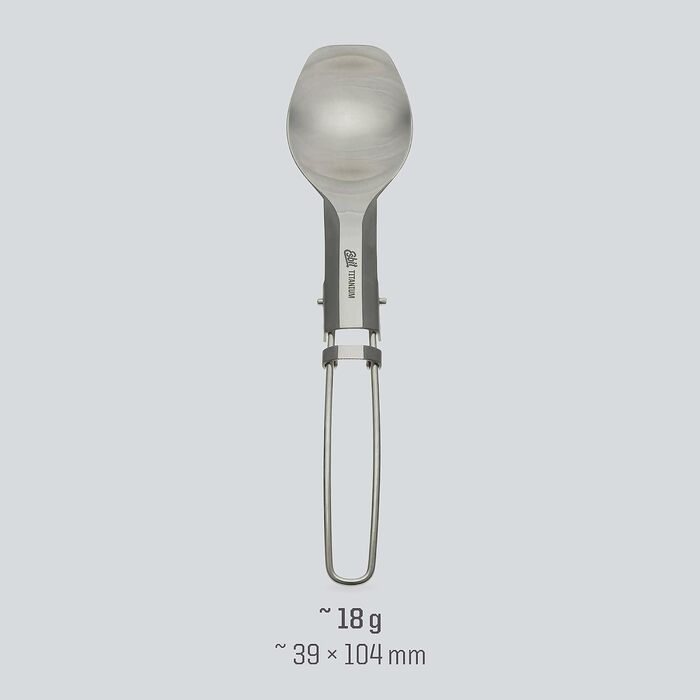 Сложная титановая ложка для кемпинга Esbit