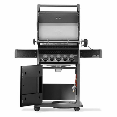 Газовый гриль Napoleon Rogue 425R с боковой горелкой Sizzle Zone и вертилем, черный RB425RSBPK-2-UA-R Код: 013123