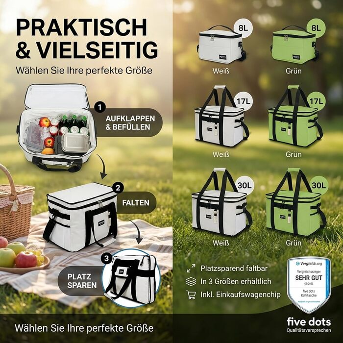 Термосумка 20 л five dots