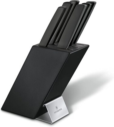 Набір кухонних ножів з дерев'яний блок для зберігання 7 предметів Victorinox