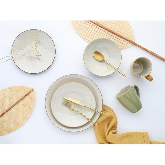 Набір посуду на 4 персони, 16 предметів, Bamboo Garden Creatable