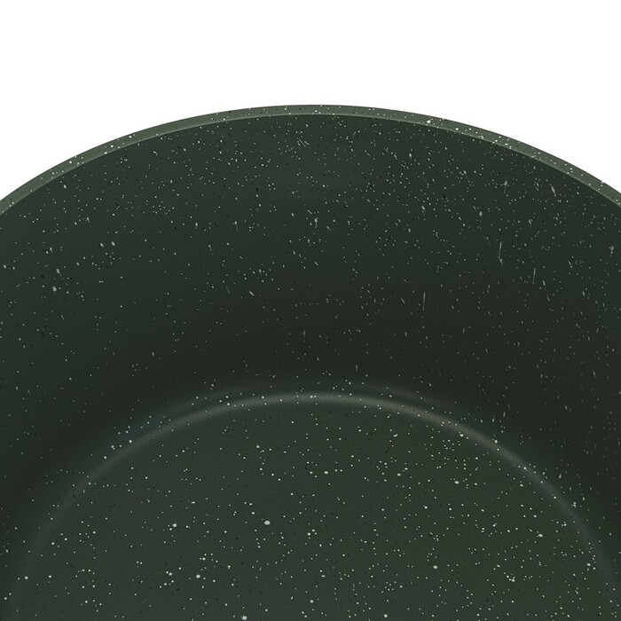 Кастрюля Fissman 28x13,5 см/7,1 л CUISINE со стеклянной крышкой алюминий с антипригарным покрытием (14594)