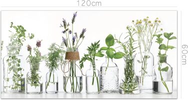 Фартух для плити timalo, настінна раковина, кухонний фартух зі скляним виглядом Акрилове скло 2 мм Скляний фартух, акрилові скляні кухонні панелі, захисна панель для фартуха Мармурове біле золото (120x60 см, 76 трав у склі)