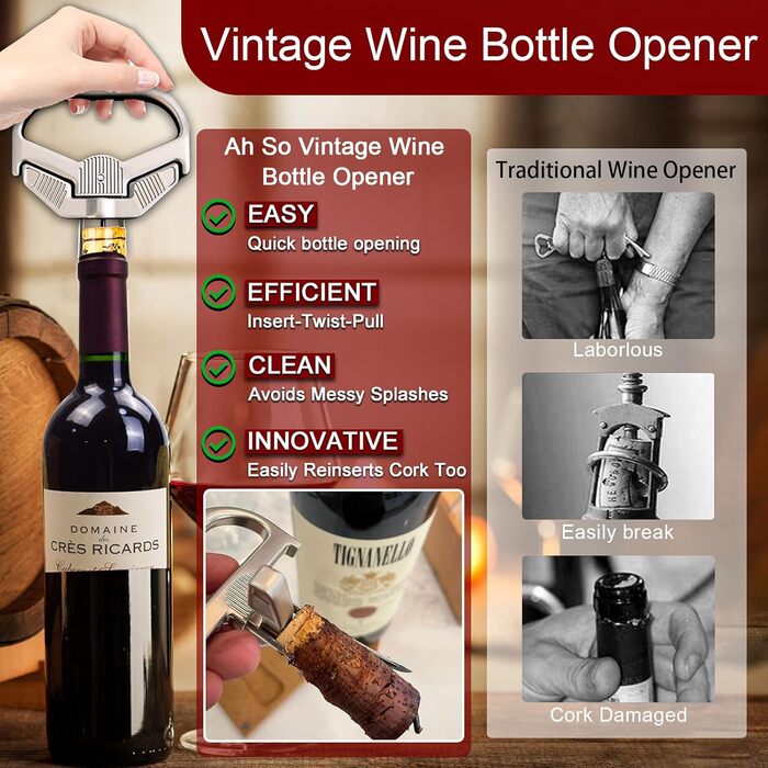 Двосторонній штопор для вина ZONSUSE