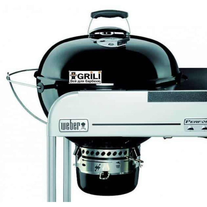 Вугільний гриль Performer Deluxe GBS 57 см Weber 15501004 Код: 003480